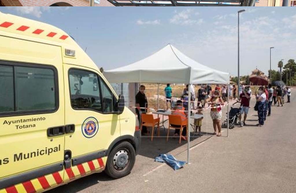 Un vecino de Totana de 40 años en Cuidados Intensivos infectado de coronavirus